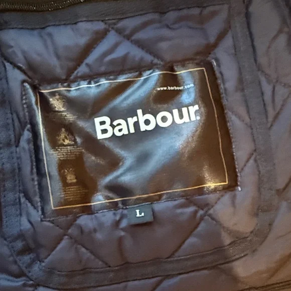 Barbour Quilted Jacket in Black - Picture 2 of 6